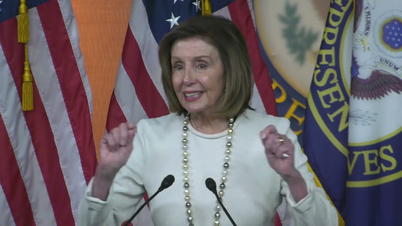 Speaker Pelosi Holds Weekly Press Conference