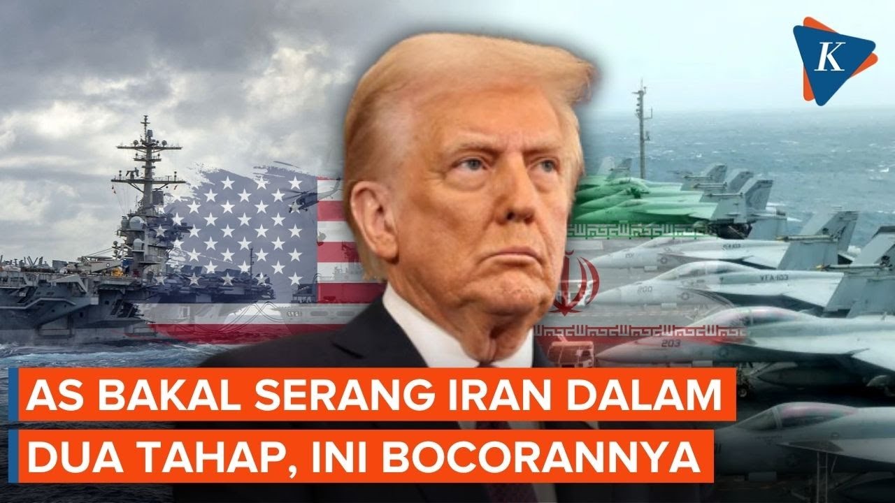 Terbongkar! AS Berencana Serang Iran dalam Dua Tahap, Incar Penggulingan Khamenei