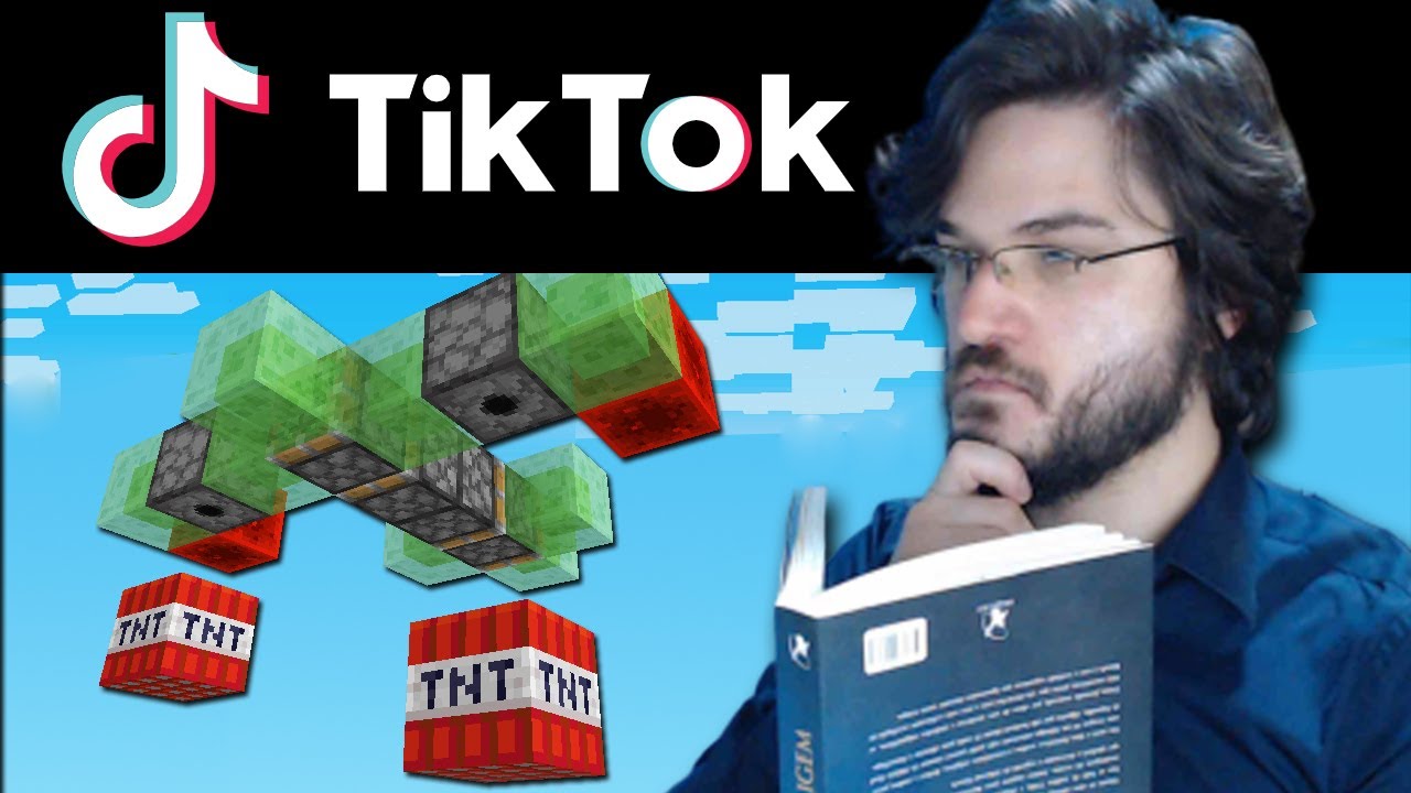 CRÍTICO DE CONSTRUÇÃO TESTA TIK TOKS DE MINECRAFT!