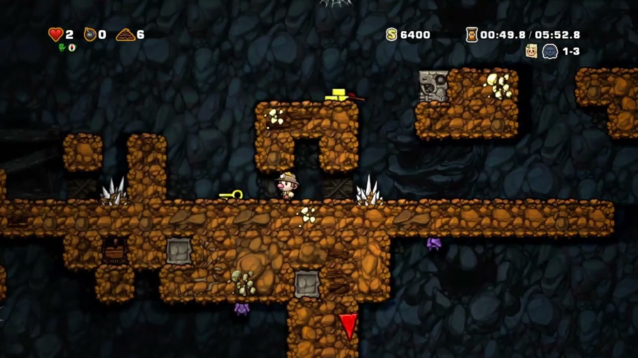 Spelunky HD Daily 77 | 2026-02-15 | SpuDoesDailies