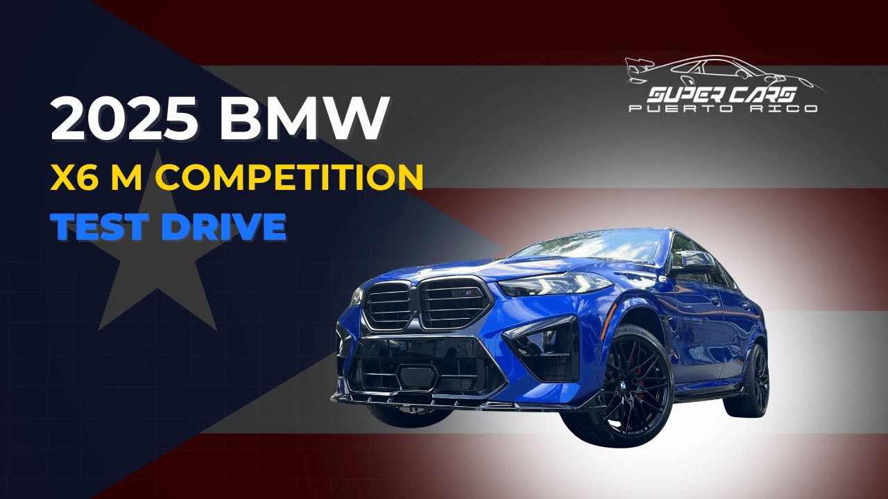 2025 BMW X6 M Competition - TEST DRIVE - Review Boricua