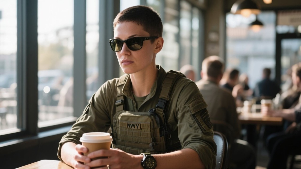 They Believed She Was an Easy Mark in the Café — Moments Later, Her SEAL Background Was Clear...