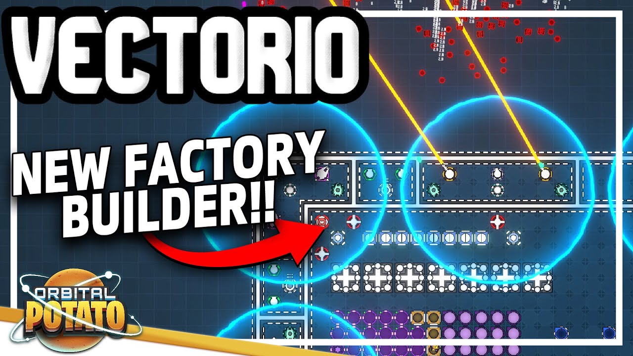 HUGE NEW Base Builder!! - Vectorio - Factorio + Mindustry Style Automation Defense Game