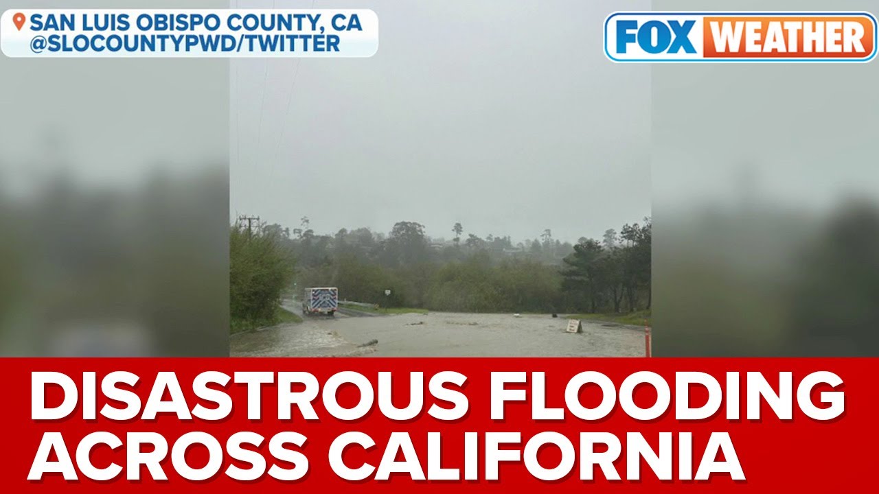 San Luis Obispo, CA Seeing 'Significant' Flooding From Atmospheric River