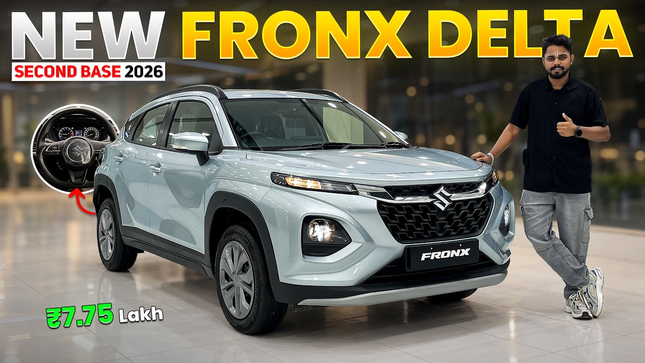 New Maruti Suzuki Fronx Delta 2026 🔥| Better Than Baleno? 🤔 Second Base Model Full Review