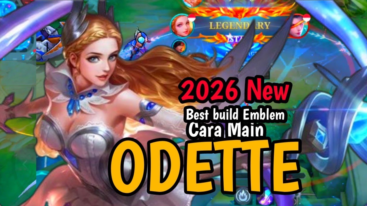 EMBLEM BUILD ODETTE TERSAKIT 2026 TERBARU - IN MOBILE LEGENDS