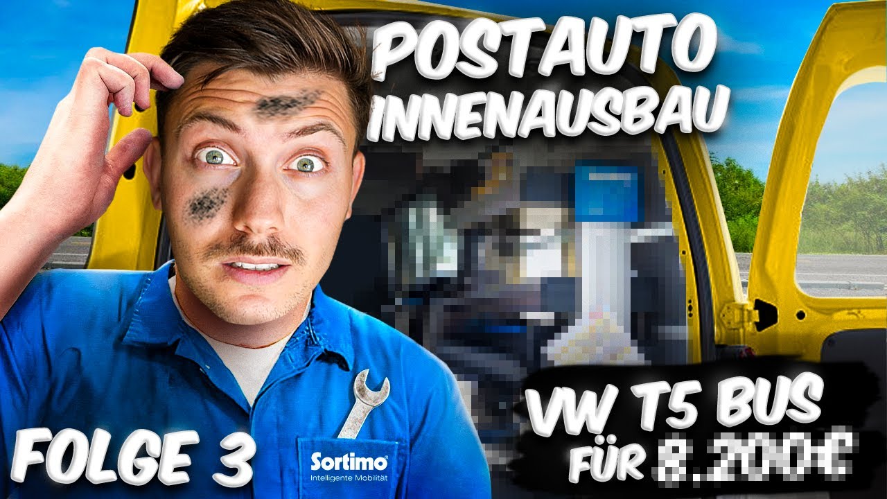 POSTAUTO VW T5 INNENAUSBAU (ein Traum geht in Erfüllung) 📈 DHL BUS UMBAU 📦 Folge 03