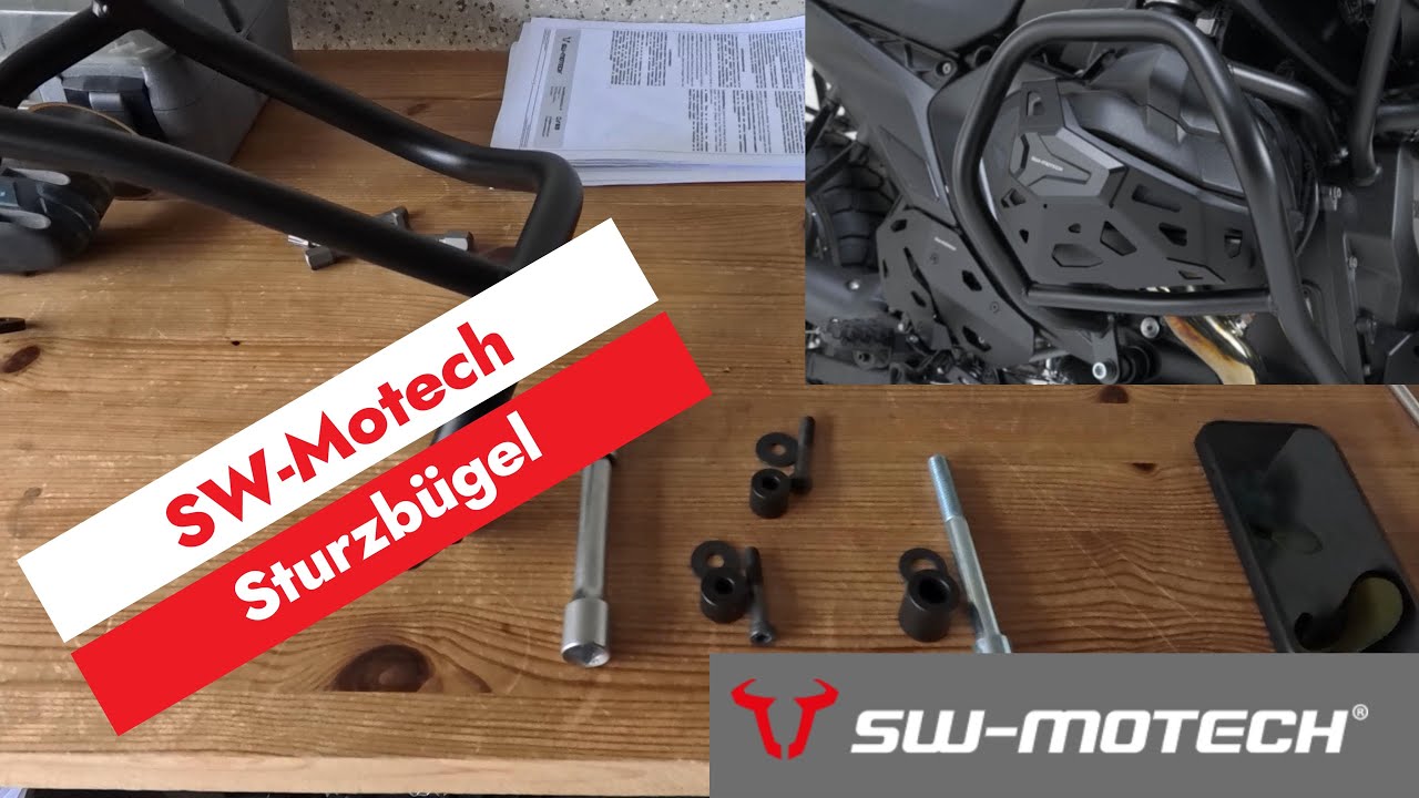 BMW 1300 GS  SW Motech Sturzbügel Montage