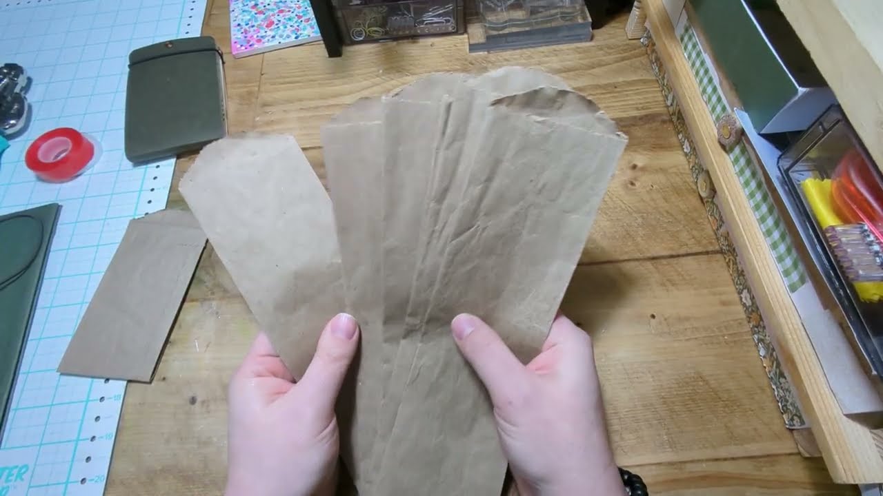 Turn Paper Bags & a File Folder Into a Junk Journal! | Easy DIY Art Journal