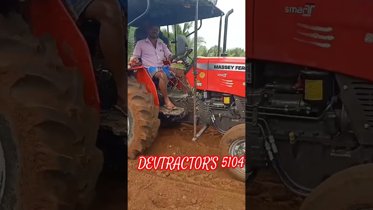 Massey Ferguson smart 245 di 9 cultivator performance #5105 #5104 #johndeerelover #jcb3dx #5103s