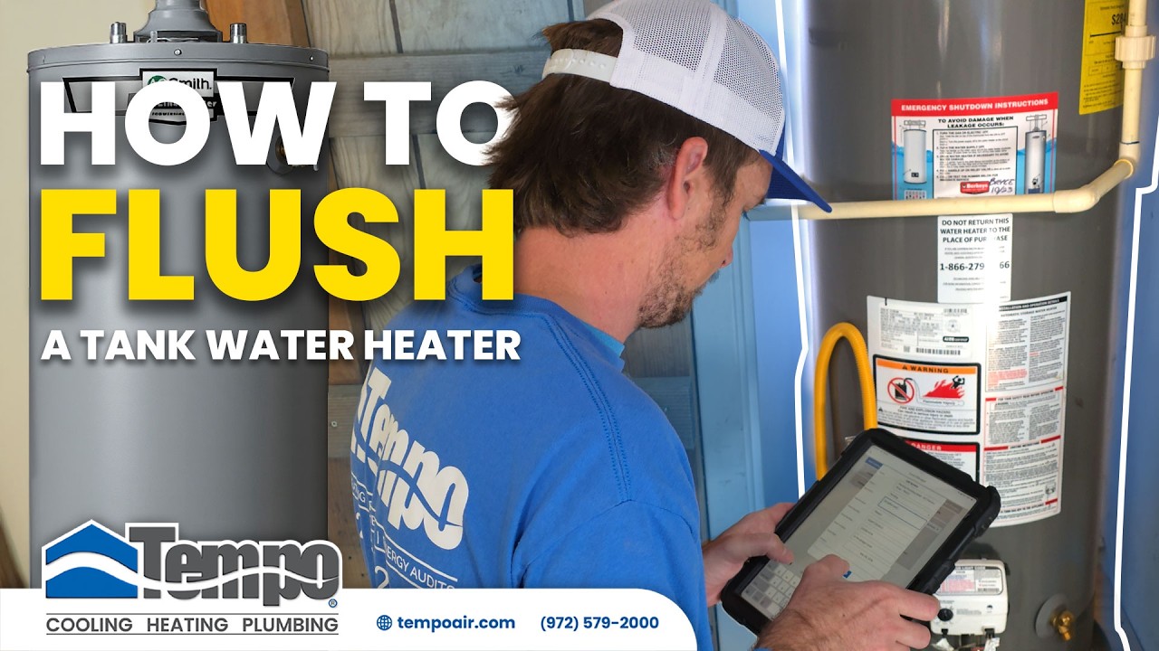 Avoid Costly Repairs by Flushing Your Tank Heater