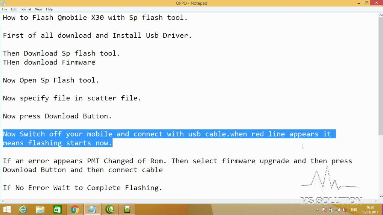 How to flash Qmobile x30 with Spflash tool