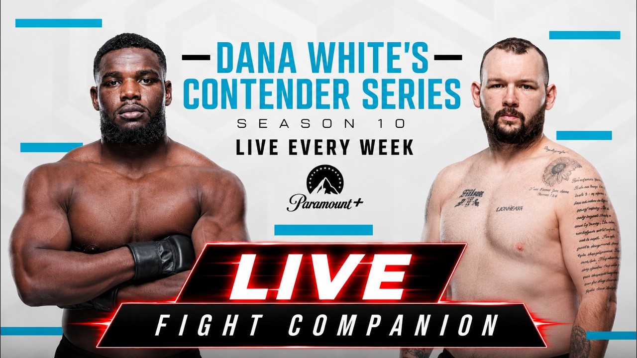 CONTENDER SERIES LIVESTREAM WEEK 1 FULL FIGHT NIGHT COMPANION & PLAY BY PLAY