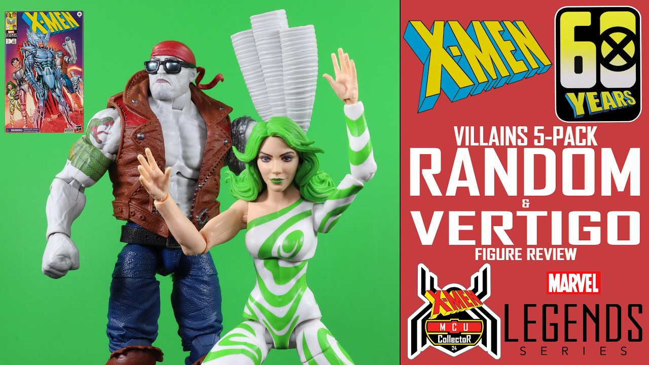 Marvel Legends X-Men Villains RANDOM & VERTIGO 60 Years 5-Pack Figure Review