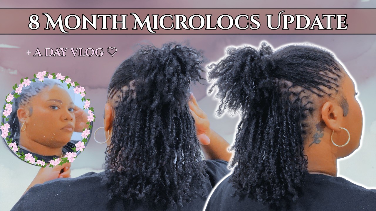 8 Month Microlocs Update ✨ + Cozy Pho Date