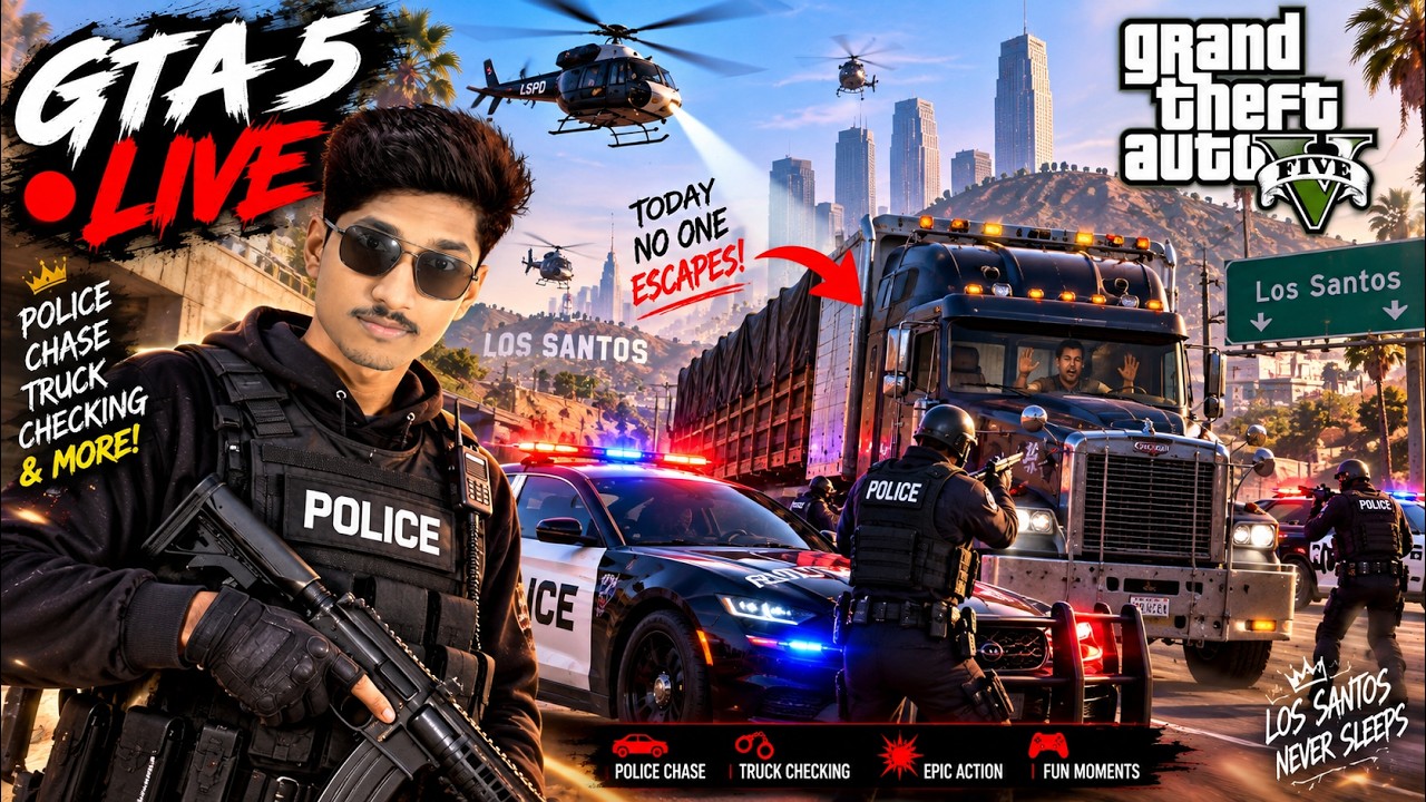 🚨 GTA 5 LIVE 🔴 POLICE  #gaming  #gta5online #gta6news #gta5 #gta5live