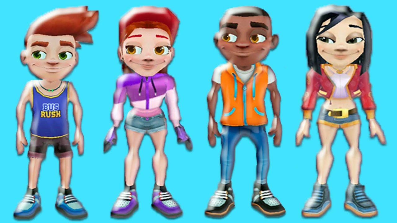 Bus Rush 2 - All Characters