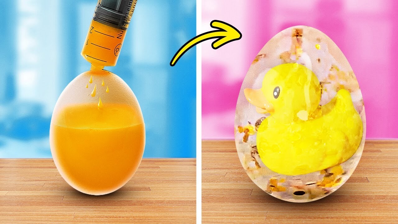 Impressionante arte em resina epóxi 🎨 🐤 Desfrute de artesanato DIY com toda a família