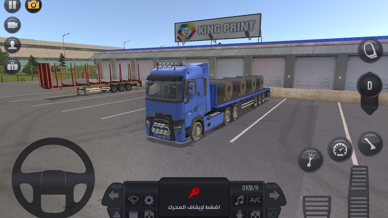 truck similatour ultimate /حلقة جديدة وحمولة حديد ضخمة بشاحنة رينوو فخمة