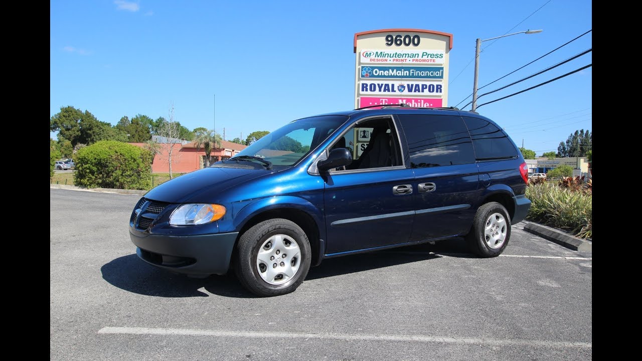 ПРОДАН Dodge Caravan SE 2002 года выпуска. Meticulous Motors Inc., Флорида. Продаётся.