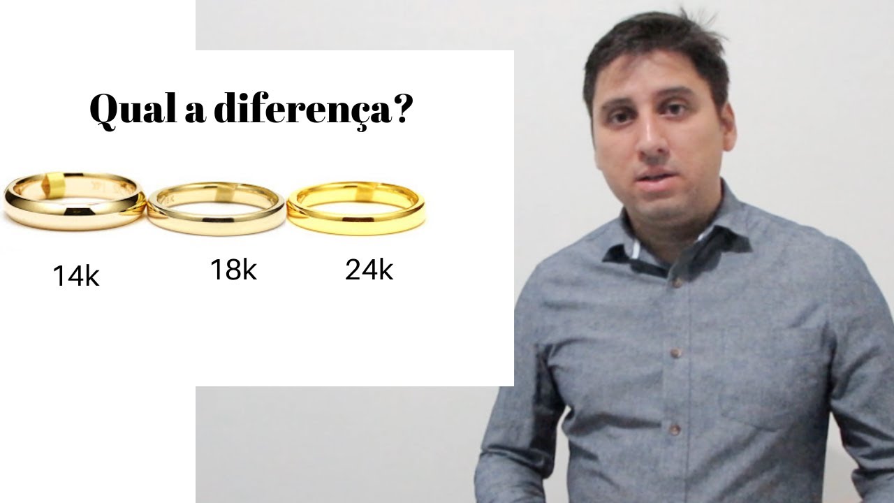 Qual a diferen&ccedil;a do ouro 24K 18K 14K e 10k.