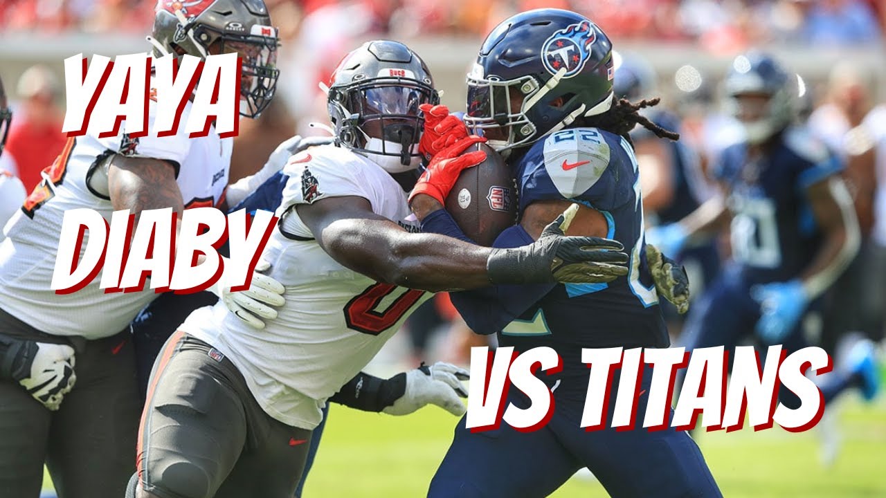 Buccaneers Edge Rusher: YaYa Diaby vs Titans