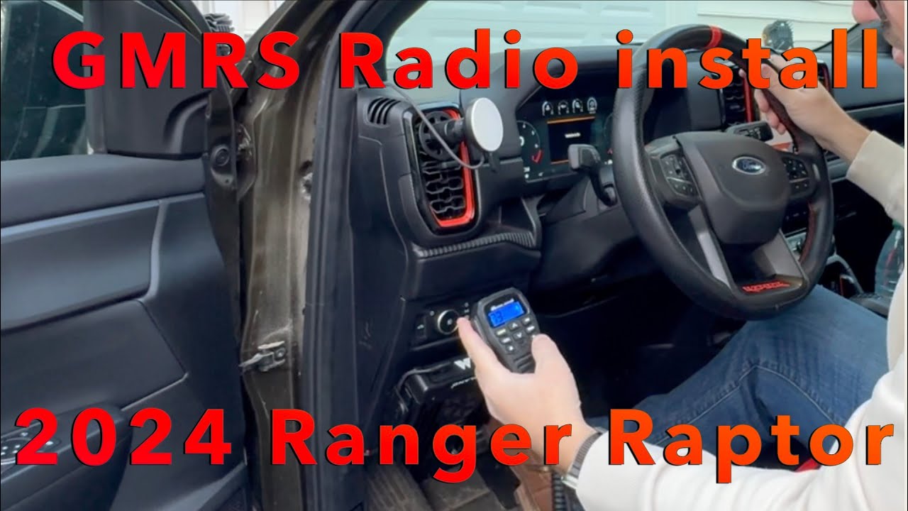 Ranger Raptor GMRS (Trail) Radio install. Midland MXT575 50 Watt