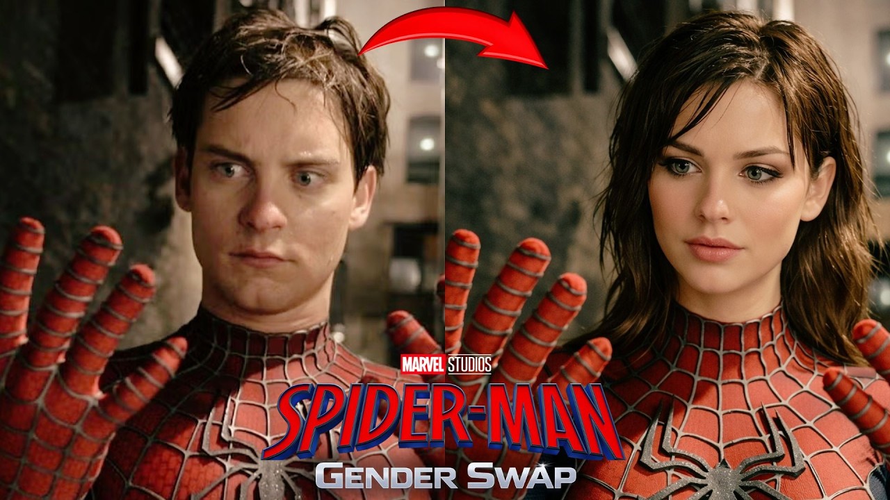 What If Spider-Man Swapped Genders? | AI Transformation