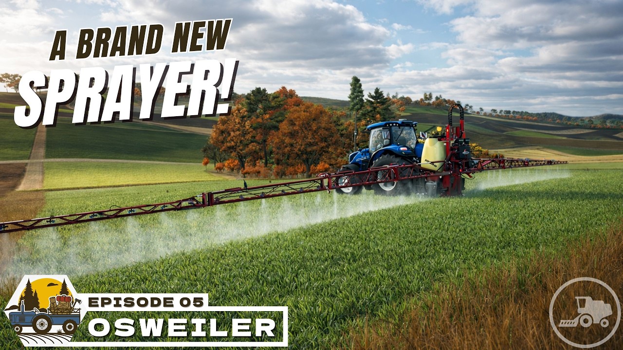 Tramlines, really!? | Vanilla Survival Challenge on Osweiler - Farming Simulator 25