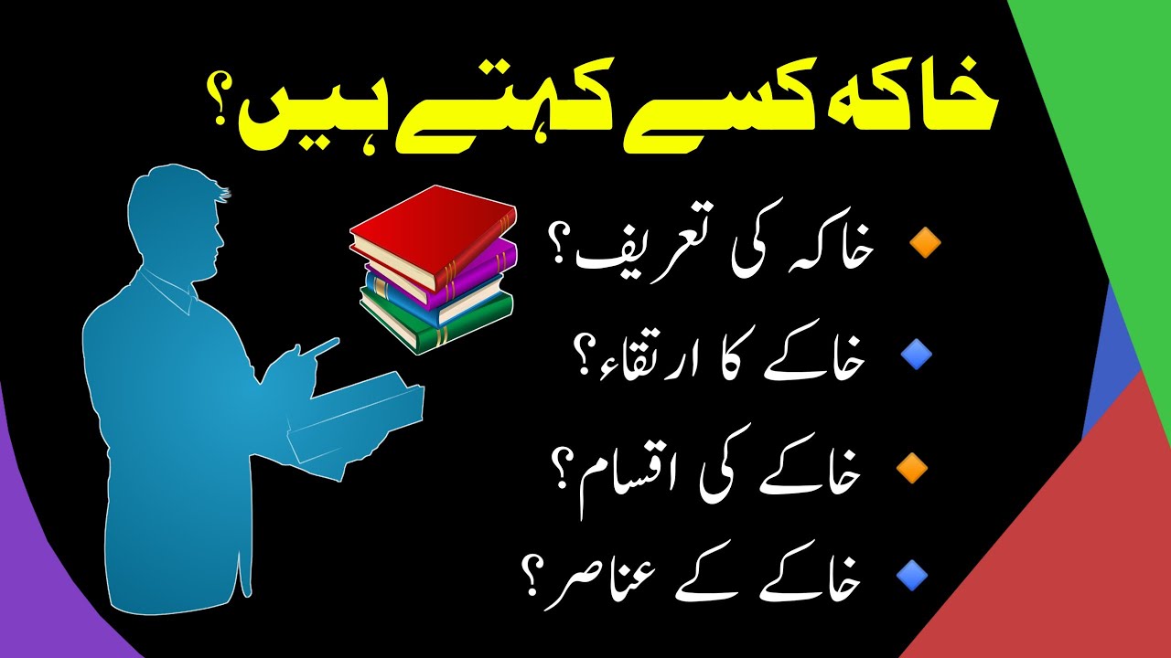 Khaka ki tareef in urdu | Khaka nigari in Urdu | Khaka kise kahte hain in urdu | خاکہ کی تعریف