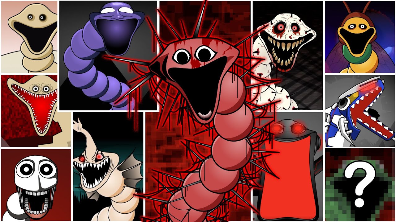 My Sprunki OC: HUNGRY WORM (Phase 1 to NEW Phase 25, Phase 26 from Roblox)