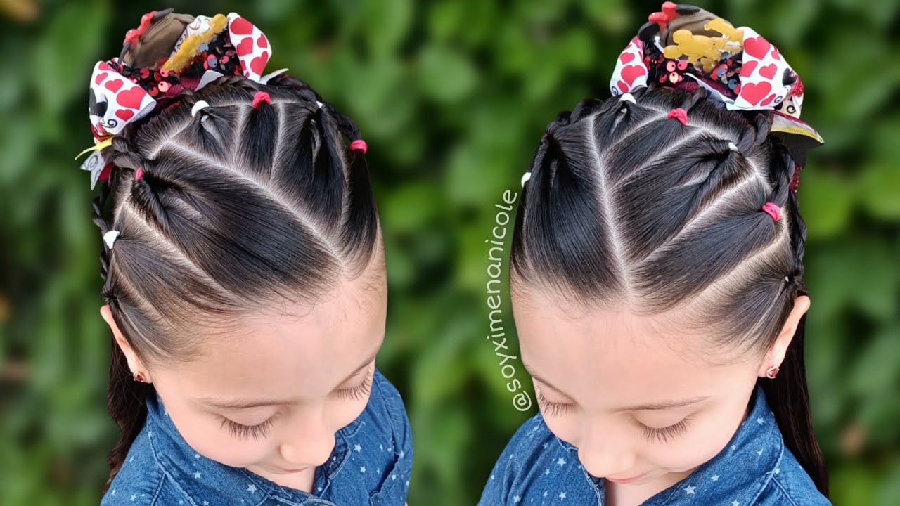 Peinado para Evento Especial ❤️✨ fácil y bonito 😍