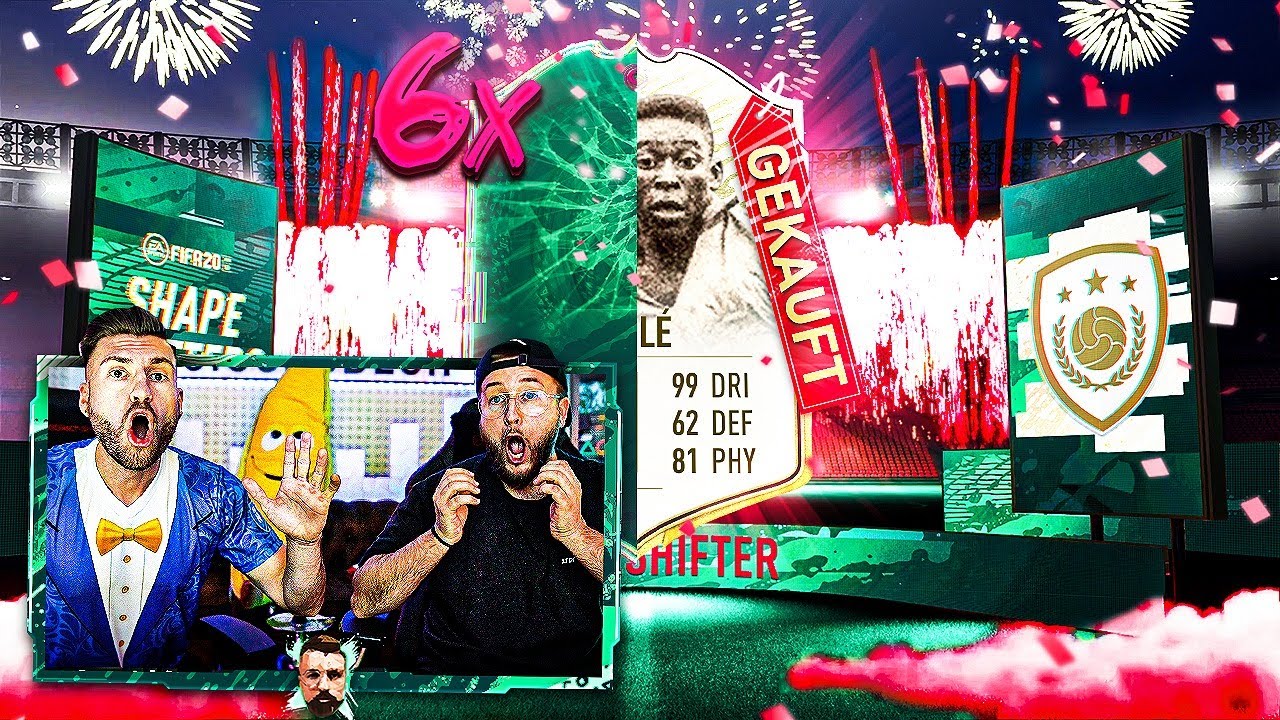 UFF 6x BEAST SHAPESHIFTERs im Pack Opening 😱🔥Wir haben PELE 99 Prime ICON MOMENTs (gekauft) FIFA 20