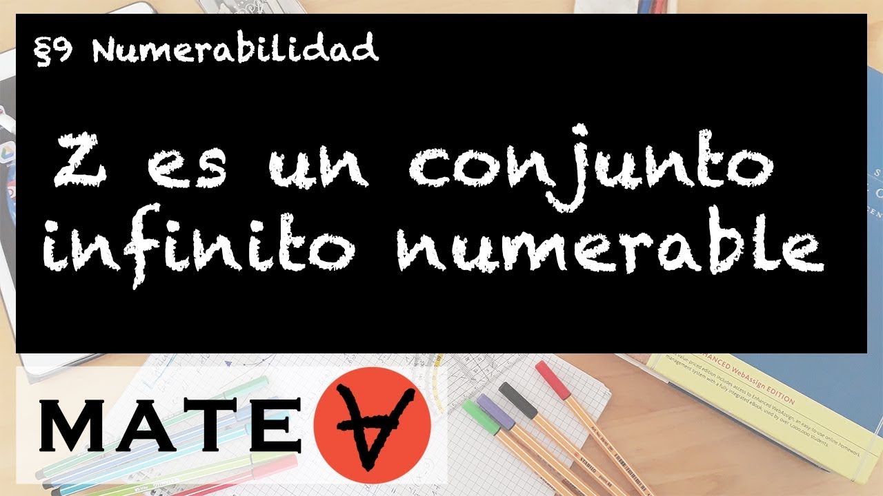 El conjunto de los números enteros Z es numerable (Demostración)