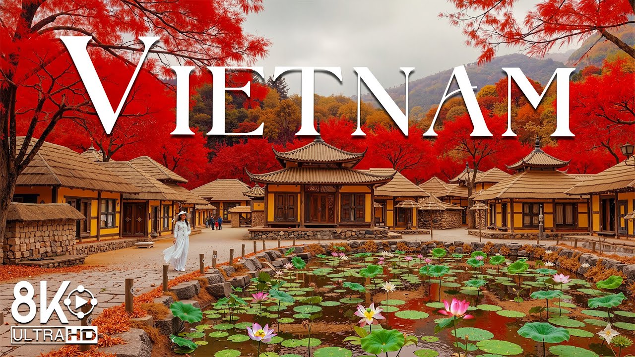 Wonders of Vietnam | Timeless Landscapes, Ancient Heritage & Vibrant Culture | 8K UHD Travel Video