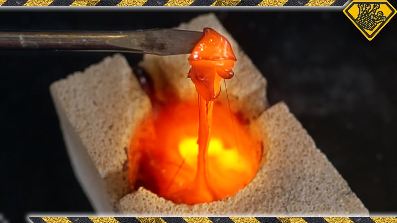 Crazy Way to MELT ROCKS Into LAVA