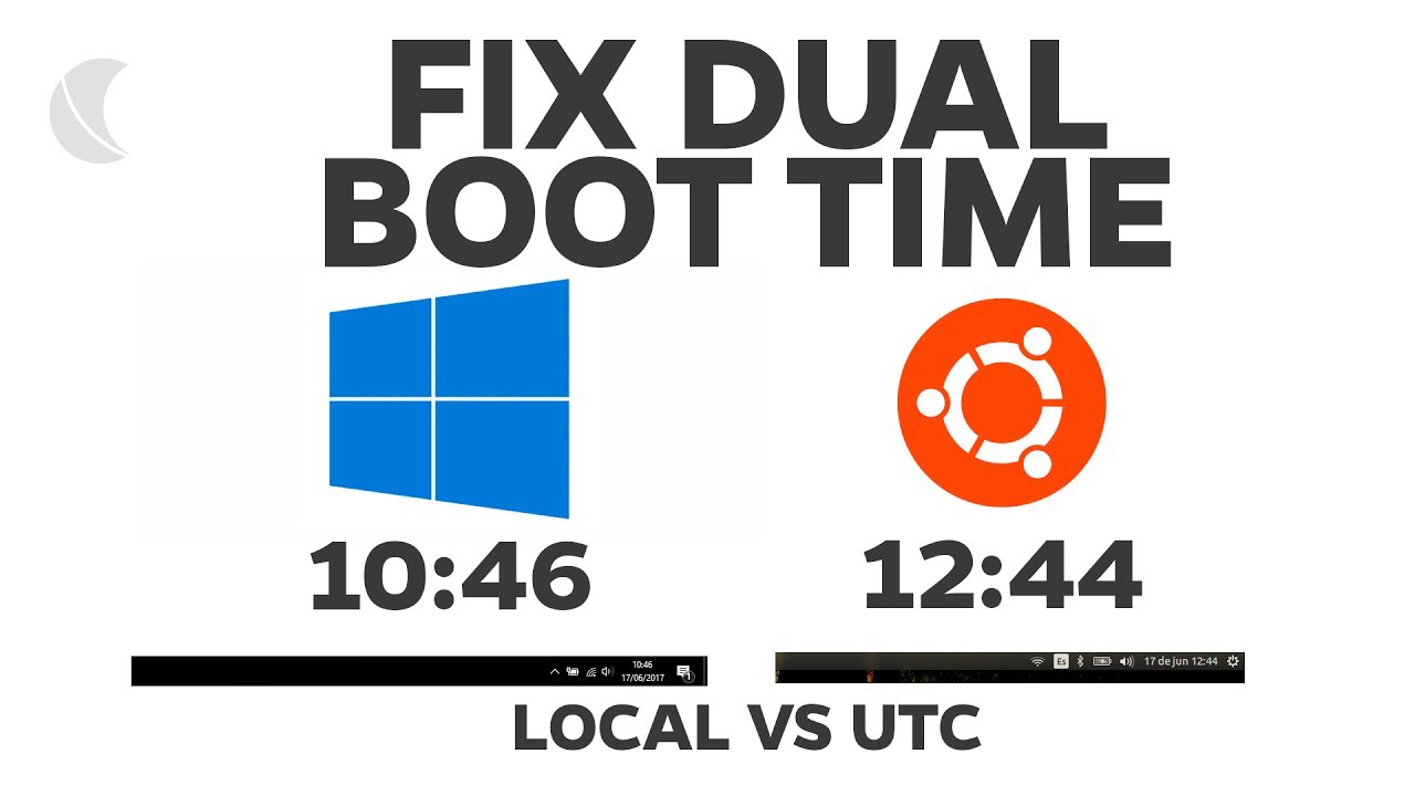 Como Corregir el cambio hora en Sistemas Dual Boot (Windows y Linux)