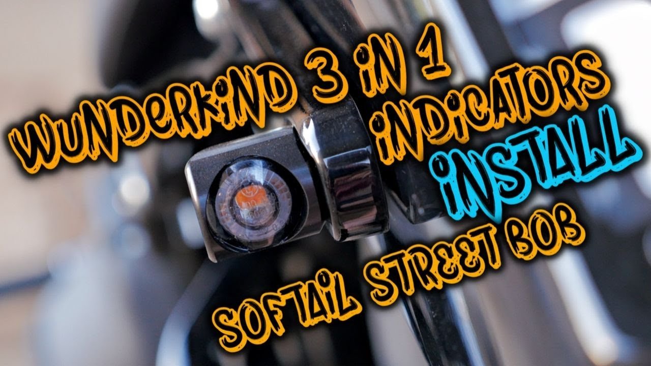 Wunderkind indicators - softail street bob