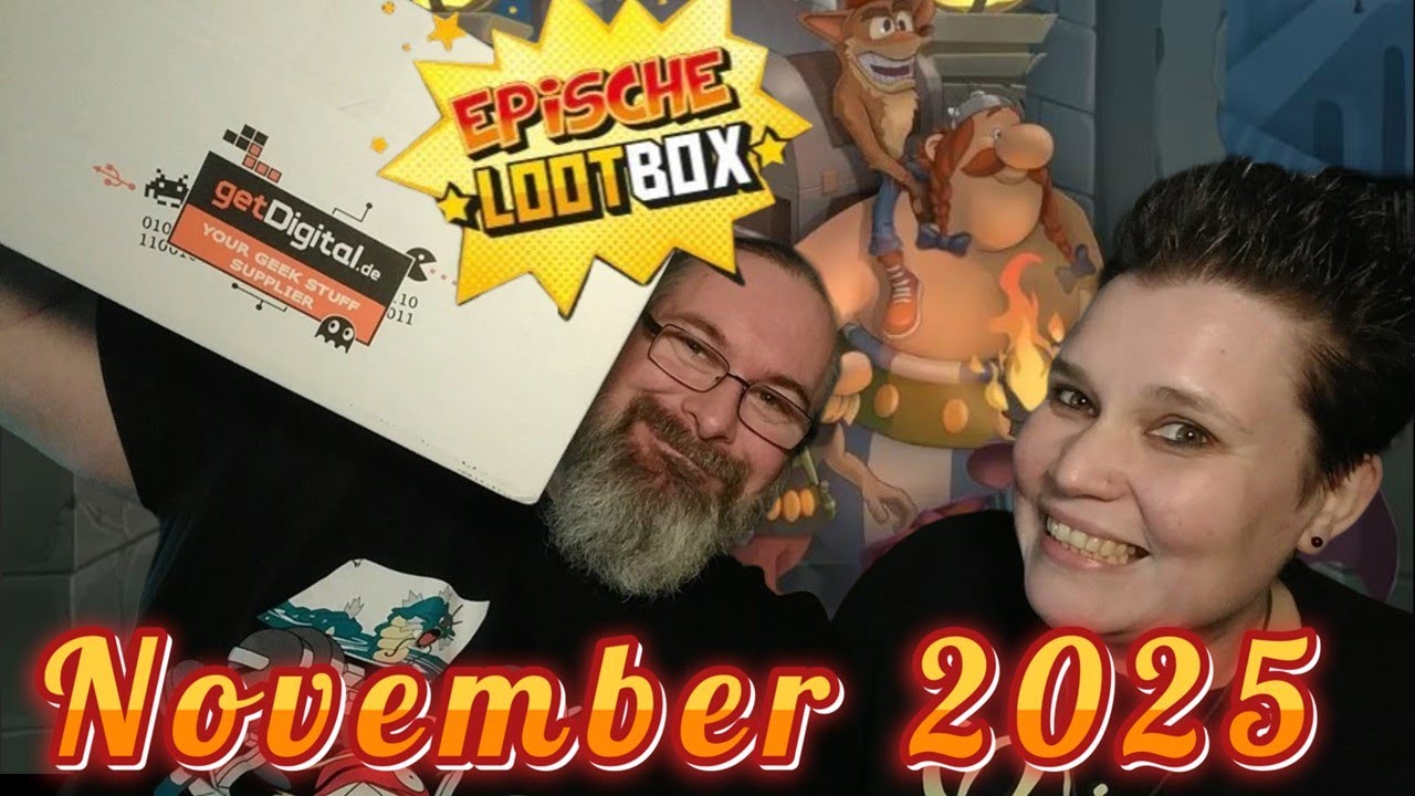 🎁👀 DIE EPISCHE NOVEMBER-LOOTBOX (11/25) von GetDigital - Mystery-Unboxing mit Michi, Beccy