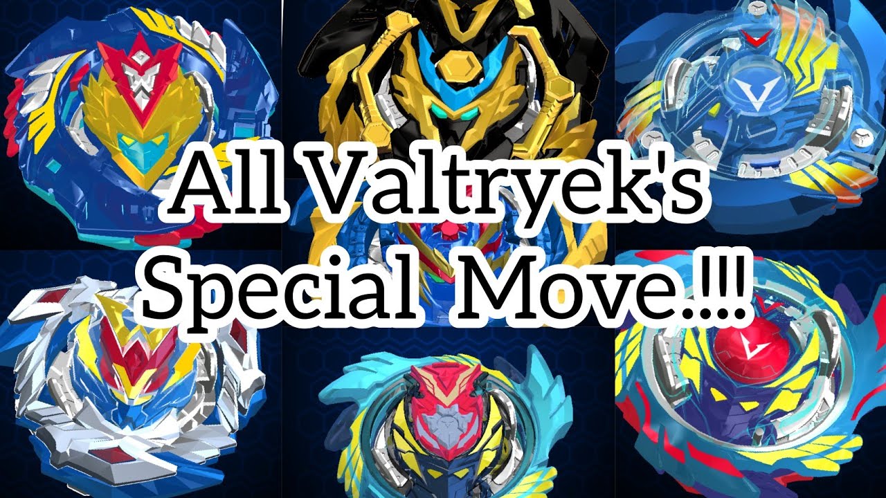 All Valtryek's Special Moves//Beyblade Burst Rivals Gameplay!!