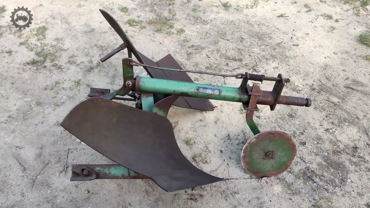 Pług jednoskibowy obracalny MPO-1 | Dzik 2 | Ursus C-308 | RetroFAKTY