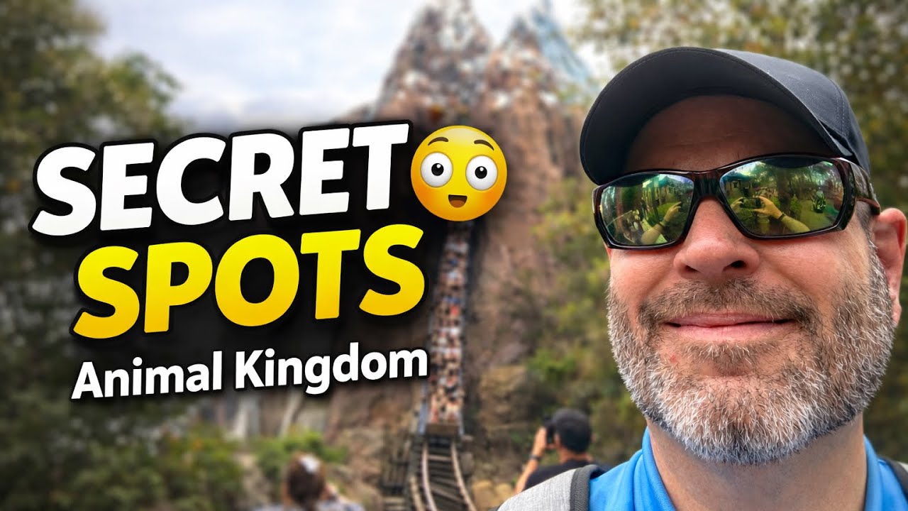 My top 3 getaway spots at Animal Kingdom…