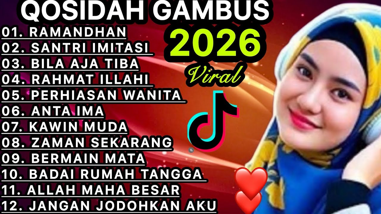 KOLEKSI TERMAHALL QOSIDAH GAMBUS ‼️MERDU PENYEJUK HATI ♥️ BIKIN ADEM ENAK DIDENGAR SEDUNIA 