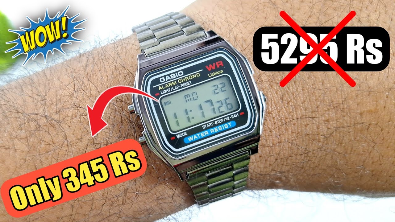 Casio Vintage Watch Copy Unboxing & Review | Fake Casio A158wa Should You Buy it ?