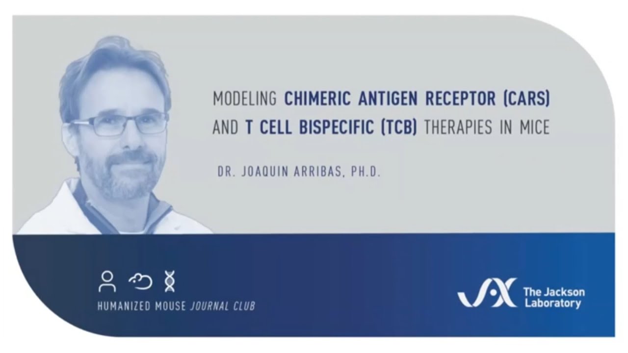 Humanized Mice Journal Club, Dr. Joaquin Arribas, PH.D.