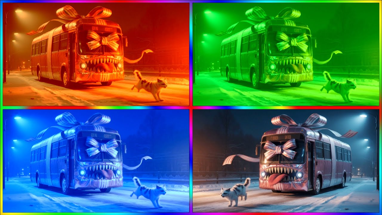 🚌MEGA SCHOOL BUS EATER🎶CoffinDance Song #70