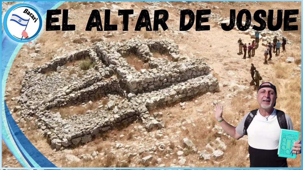 Historica Visita Al Altar De Josue En La Tierra De Israel