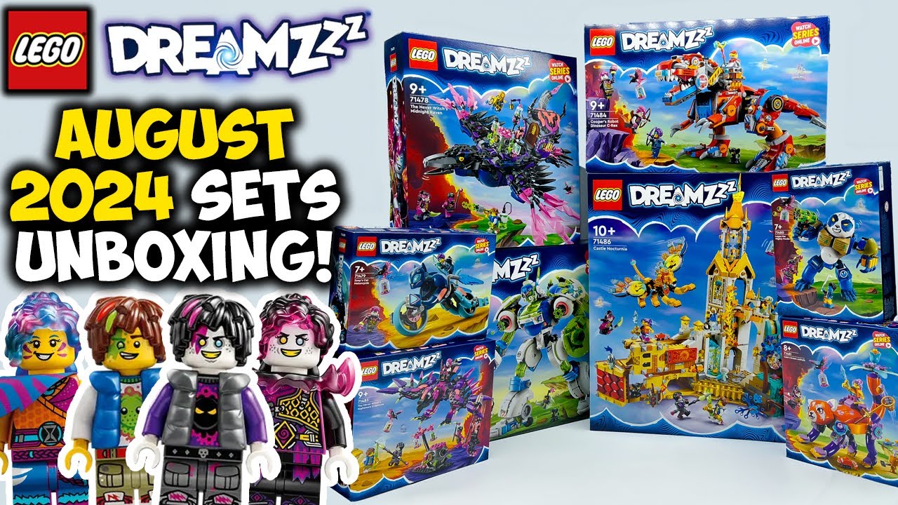 I got the NEW August 2024 Lego Dreamzzz Sets EARLY! 🥳