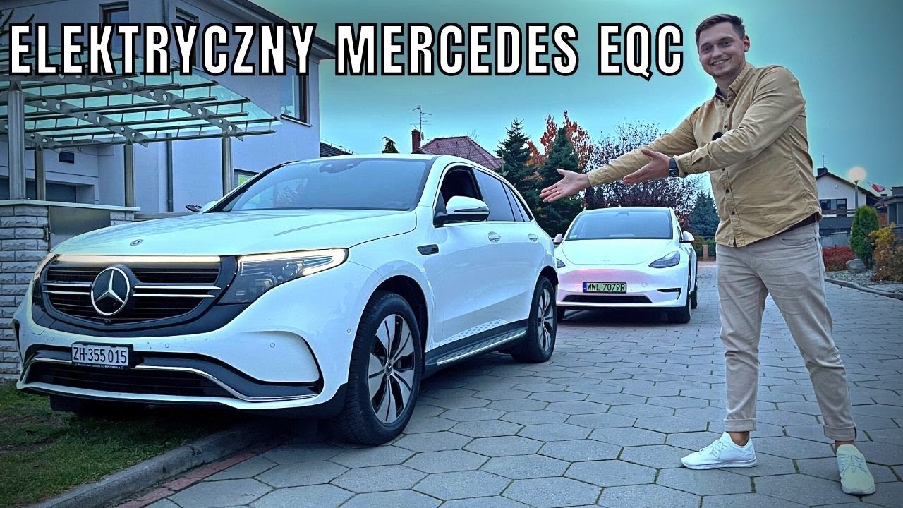 Porównanie zasięgu MODELU Y do MODELU 3 i moja pierwsza jazda MERCEDESEM EQC ⚡️