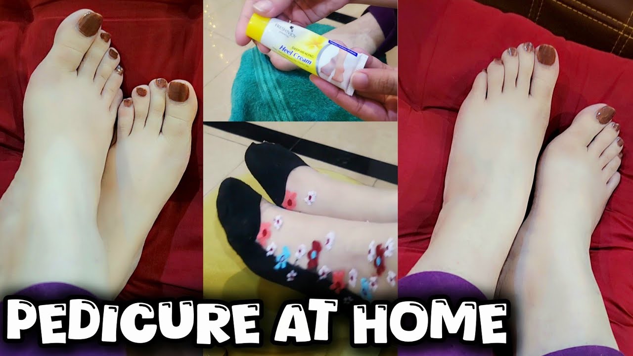 Cracked Heels? Try This Pedicure!🫶🏻😍||Winter Foot Care Pedicure at Home @IqiZee 